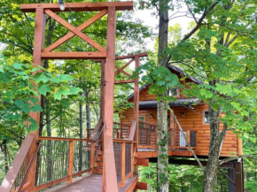 Treehouse #8 by Amish Country Lodging